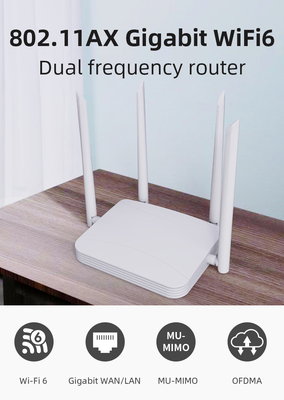 AX1800 Gaming Streaming MU MIMO OFDMA WiFi 6 Router Dual Band Gigabit Wireless CPE