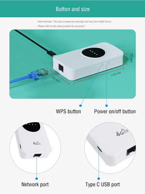Tuoshi Manufacture 4g LTE Small Pocket Wifi Router Modem Wifi Hotspot With Sim Card